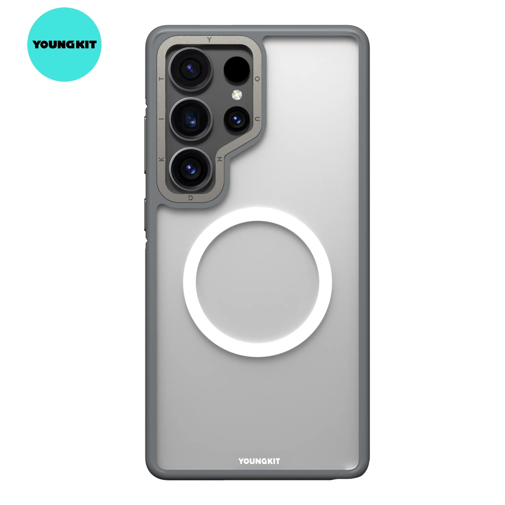 YOUNGKIT RockSand แท้💯% เคส Samsung S25 Ultra / S25Ultra เคสชาร์จไร้สาย เคสกันกระแทก Magnetic case S