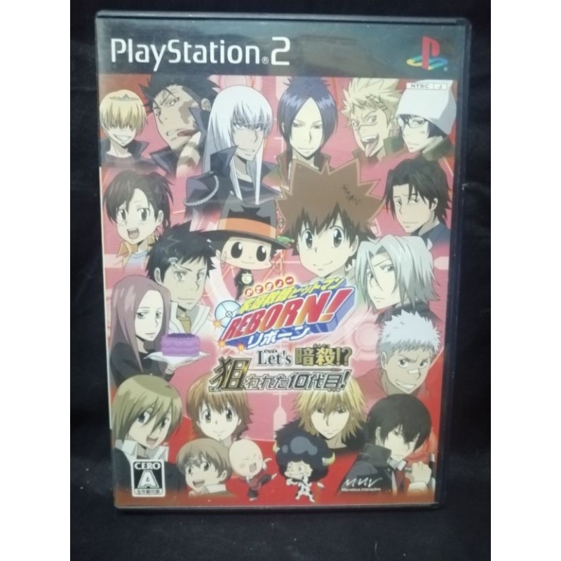 Katekyou Hitman Reborn Let's Ansatsu Nerawareta 10 Daime  แผ่น​แท้​โซน​ญี่ปุ่น​ [PS2]​