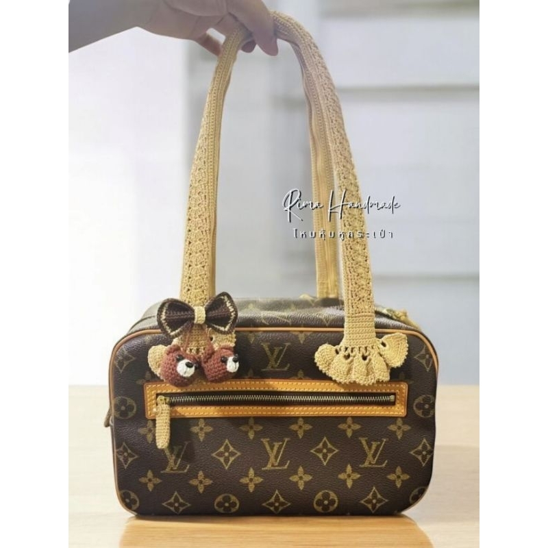 ไหมหุ้มหูกระเป๋า​ LV​ Cite​ รุ่น(vintage)​ไซส์ mm, gm​ (พรีออเดอร์)​