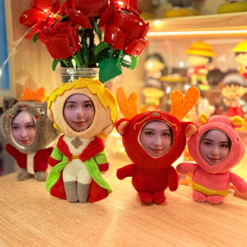 ตุ๊กตาน่ารักใส่หน้าได้ หน้าเด้ง แบบ3มิติ ของขวัญ Valentine’s Day ของขวัญวันแห่งความรัก ของขวัญวันเกิด
