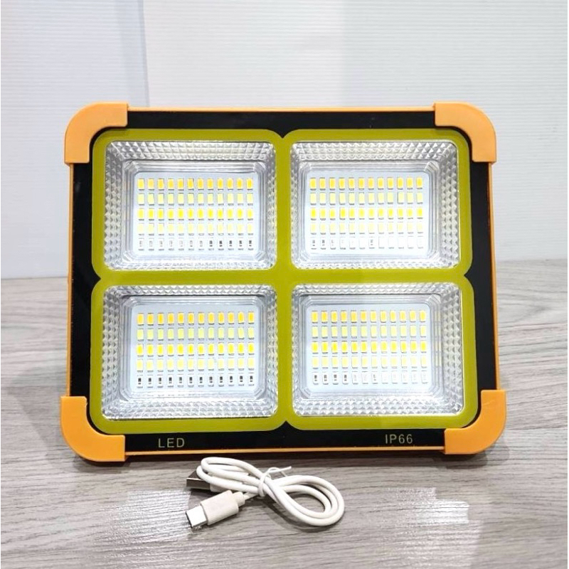 สปอร์ตไลท์โซล่าเซลล์ YSH แสงไฟ LED