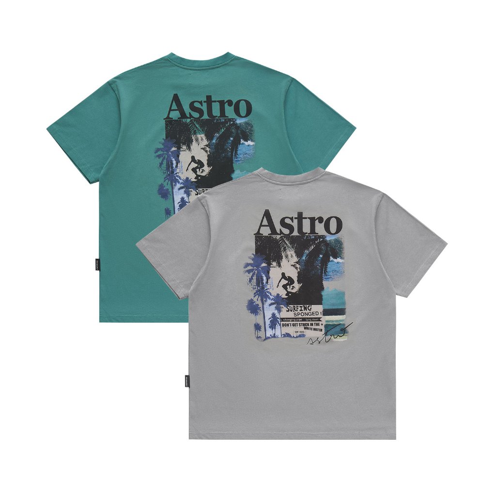 SURF TEE (100% Cotton tee./Loose fit)