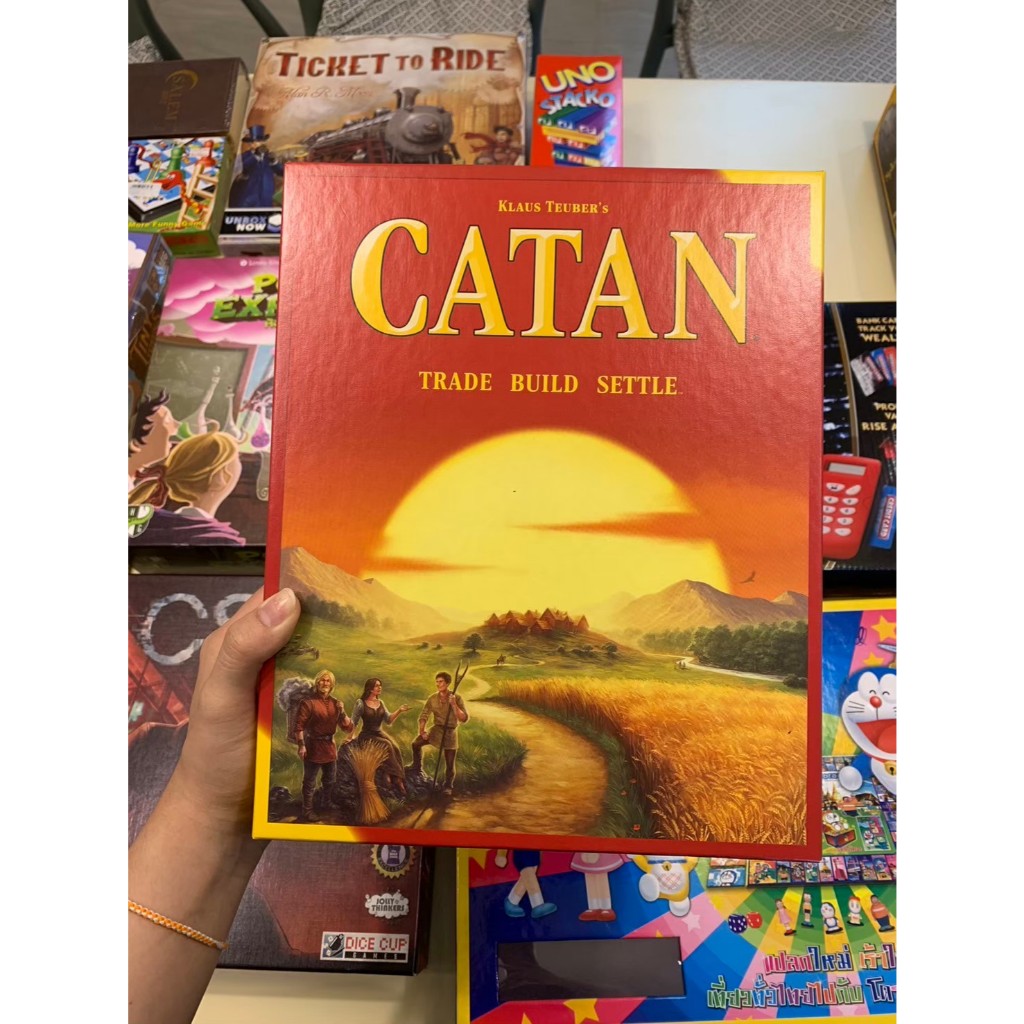 【ของแท้】Catan🎯 ขายต่อบอร์ดเกมส์ (Board games) <มือสอง>