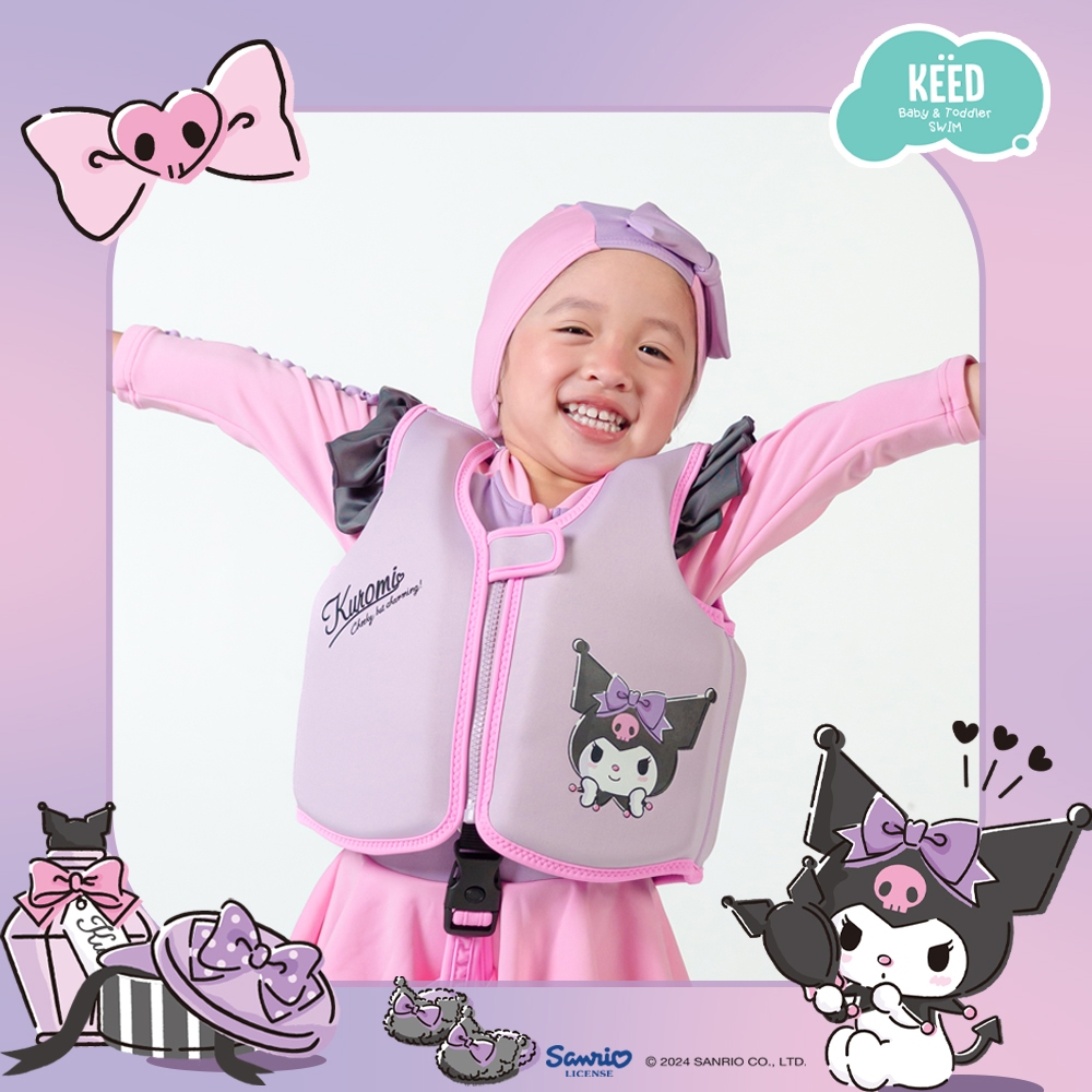 KEED X Kuromi Collection เสื้อชูชีพสำหรับเด็ก *110KM*