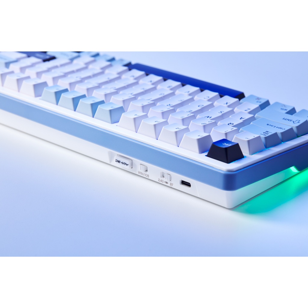 [โค้ดคุ้มลด 20%] DEKAY V95 PRO / Lite Tri-Mode Mechanical keyboard Gasket Bluetooth wireless DK V95PRO คีย์บอร์ดไร้สาย ราคา ถูกที่สุด ดีลบีเคเค แกลเลอรีภาพที่ 6