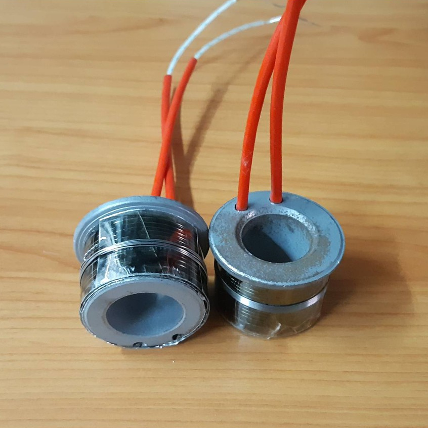 DX01 ฮีตเตอร์แนวดิ่ง 110V    (The vertical roller heater) ใช้สำหรับเครื่องบรรจุแนวตั้ง