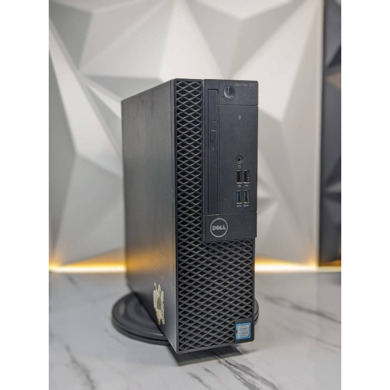 คอมพร้อมใช้งาน i5 gen 7 อัพแรมมา 8 GB บอร์ดใส่ssd m.2 ได้ windows 10 Pc Dell OptiPlex 3060 CPU i5 GE