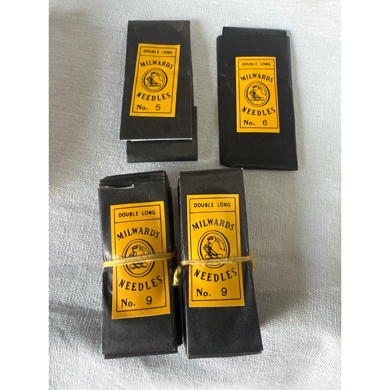เข็มเนา เข็มสอยขนาดกลาง ค่อนใหญ่ ความยาว 6เซน ใช้สำหรับสอย เนาผ้า คุณภาพดีมาก 1ห่อมึ25เล่ม