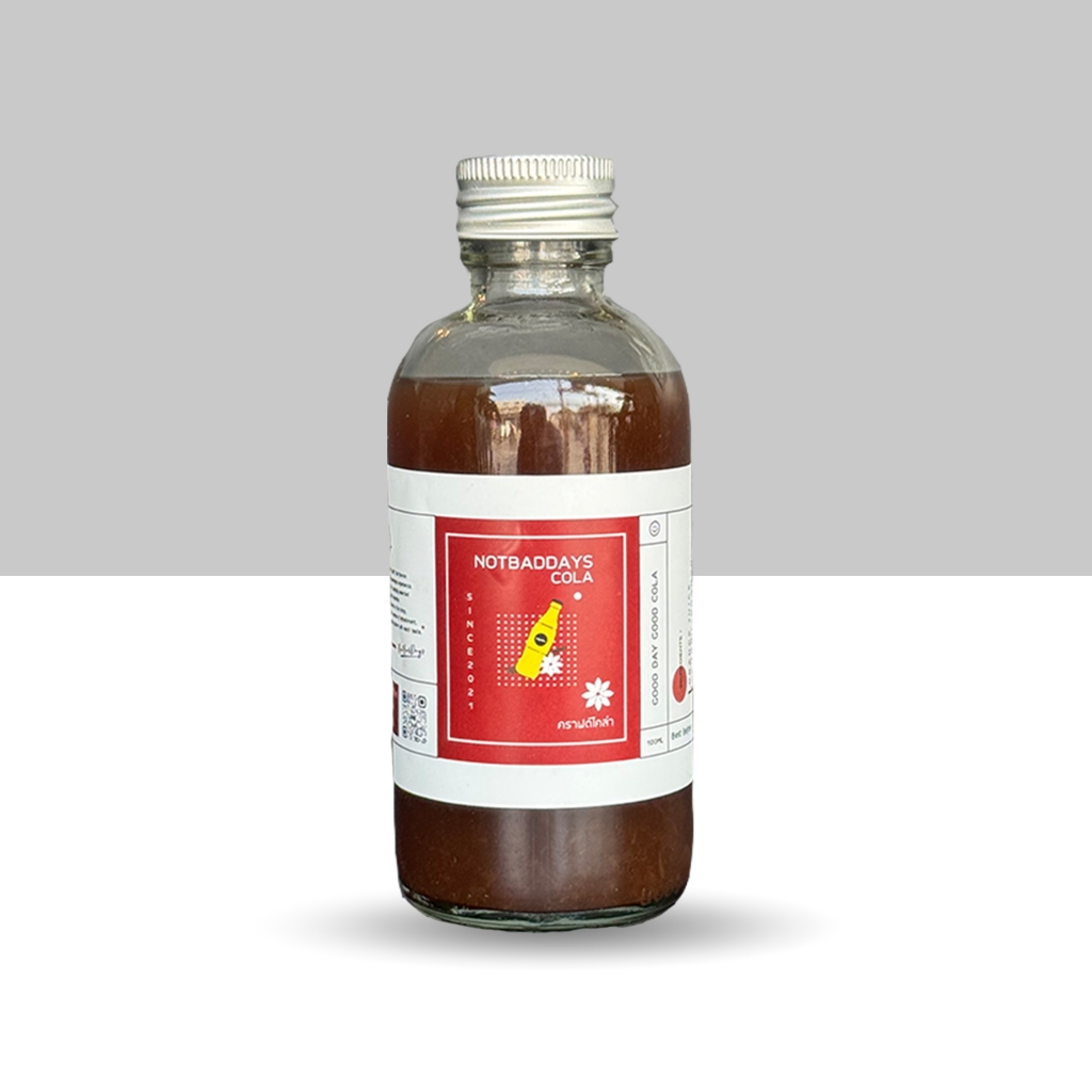 Notbaddays น้ำเชื่อมคราฟต์โคล่า Craft Cola Syrup 100ml