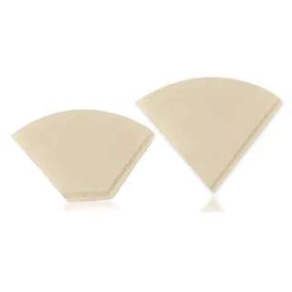 กระดาษดริป (100 แผ่น) ทรง V/U ก้นแหลม กระดาษกรองกาแฟ Drip Coffee Paper Filter V/U Shape
