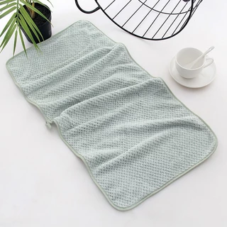 MJB-01 【ขนาด35x75ซม.】ผ้าเช็ดตัวรังผึ้ง สาเก ผ้าขนหนูอาบน้ำ ขนนุ่ม ซับน้ำดี ราคาถูก นุ่มไม่บาดผิว