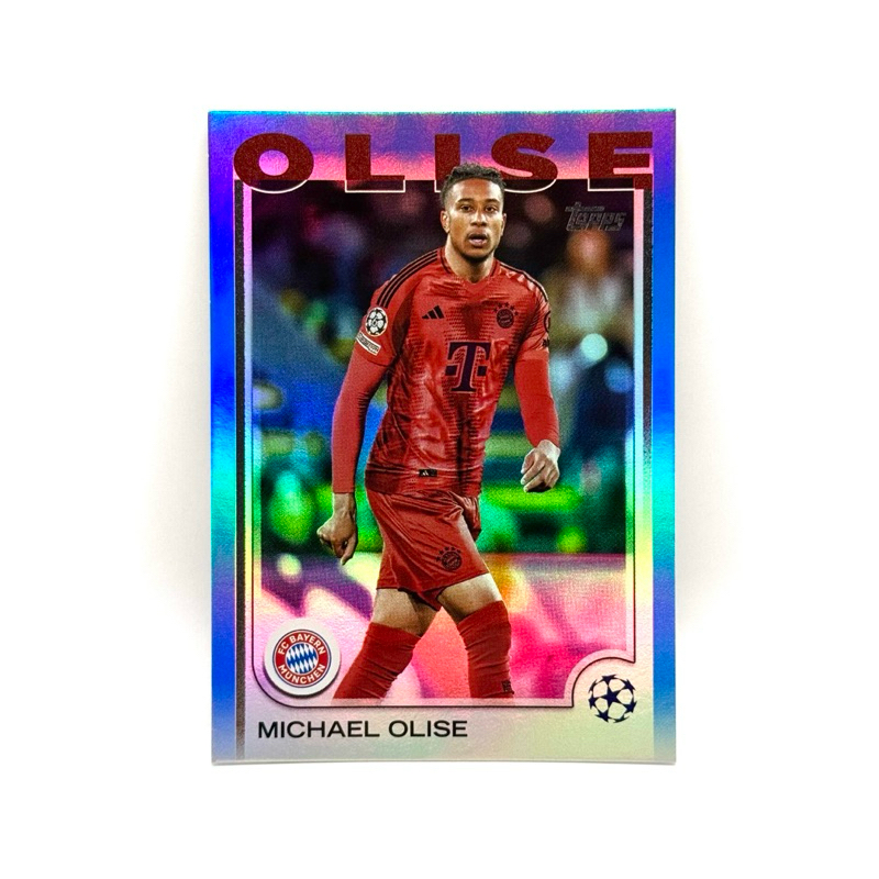 Topps UCC 24/25 Michael Olise FC Bayern München /125 Blue Foilboard