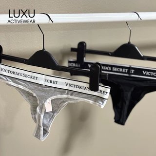 (พร้อมส่ง) Victoria's Secret กางเกงชั้นในผู้หญิง Logo Cotton Thong Panty ของแท้ 100%🇺🇸