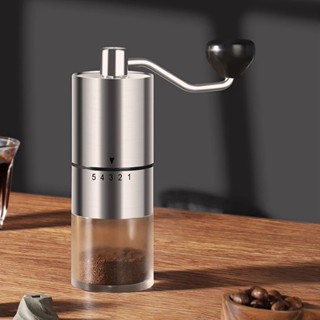 FR เครื่องบดกาแฟแบบมือหมุน เครื่องบดกาแฟแบบกรวยสแตนเลส เครื่…