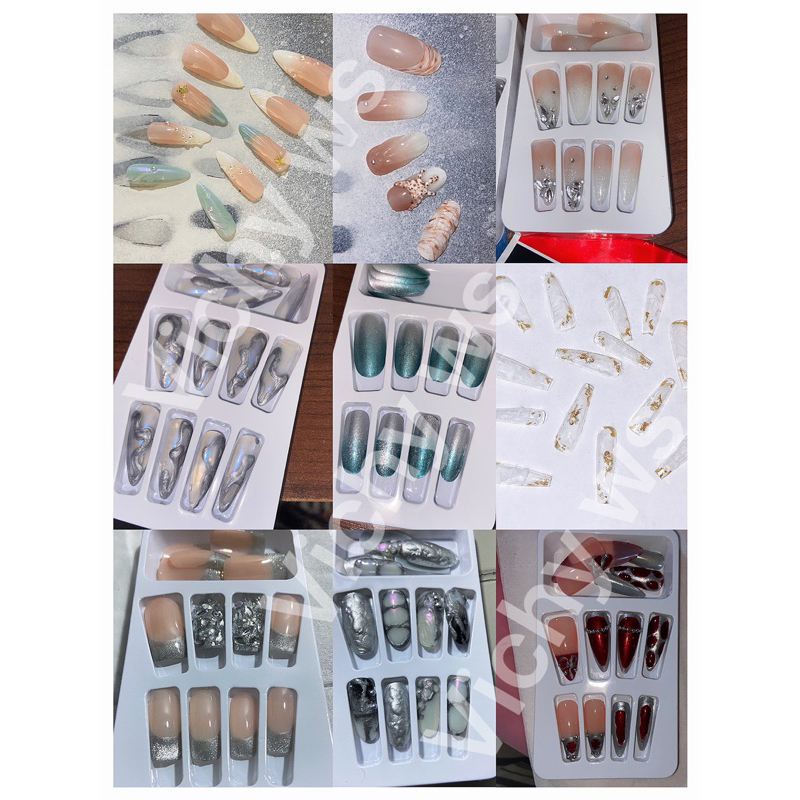 เล็บปลอม สายฝ ลายไฟ พร้อมส่ง - รูปที่ 6