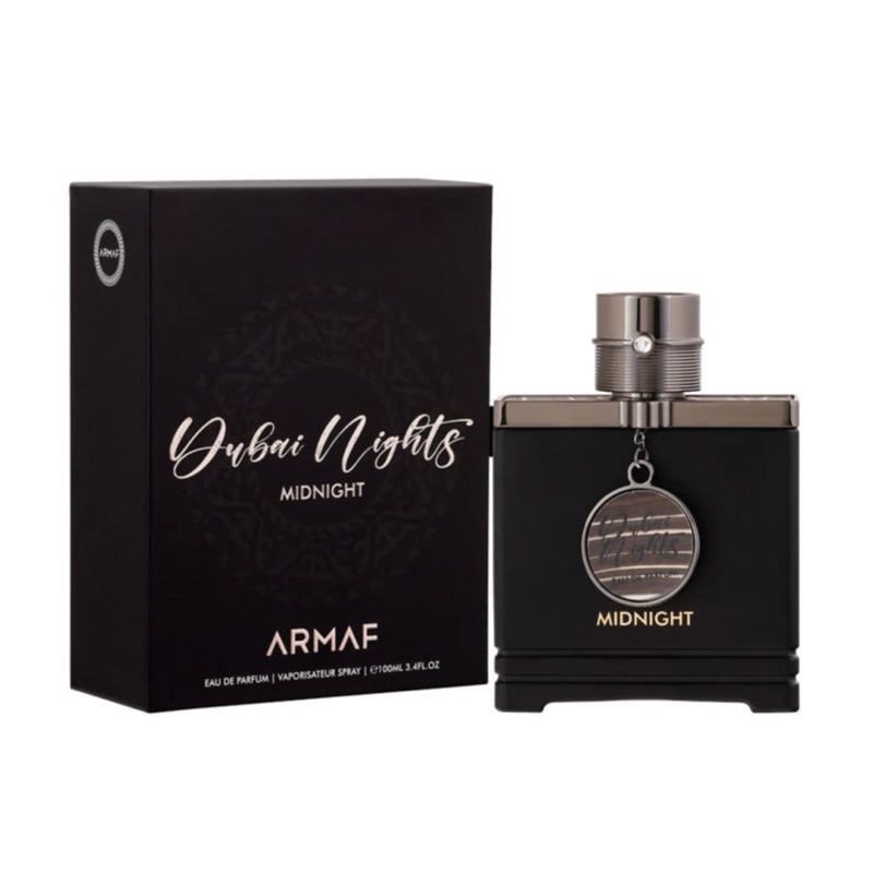 Armaf Dubai Nights Midnight Eau de Parfum Spray Unisex 3.4 Oz (100ml) แท้