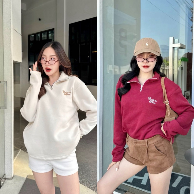 🥨Cookies bear🥨เชิ้ตคอปกโปโล