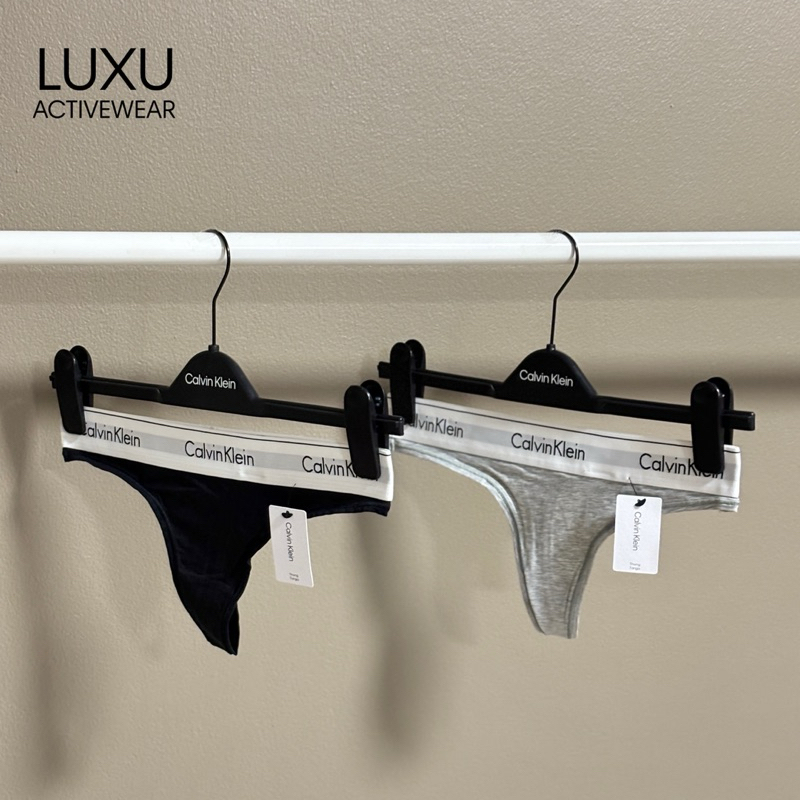 (พร้อมส่ง) Calvin Klein กางเกงชั้นในผู้หญิง Modern Cotton Thong ของแท้ 100%🇺🇸