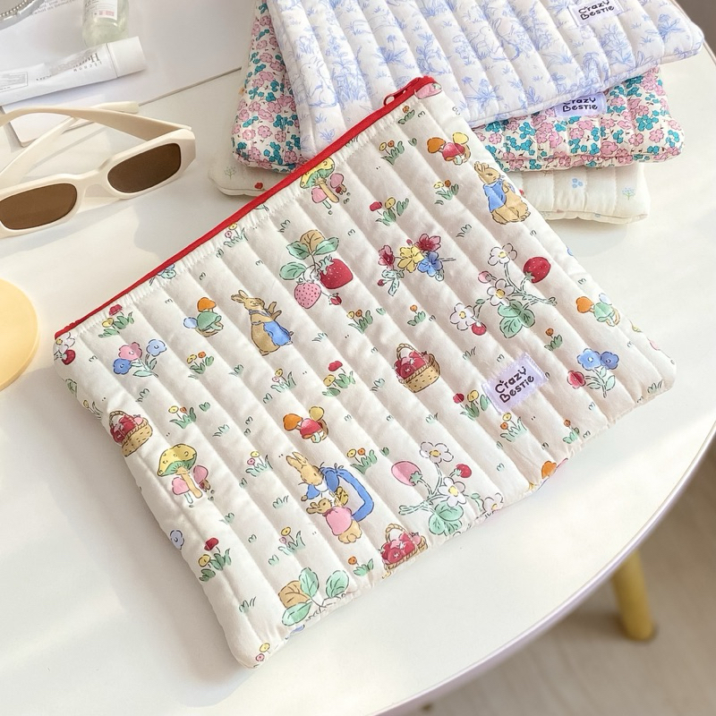 Crazy Bestie🍒กระเป๋าใส่แล็ปท็อปลายน่ารัก มีหลายลาย(CB07)