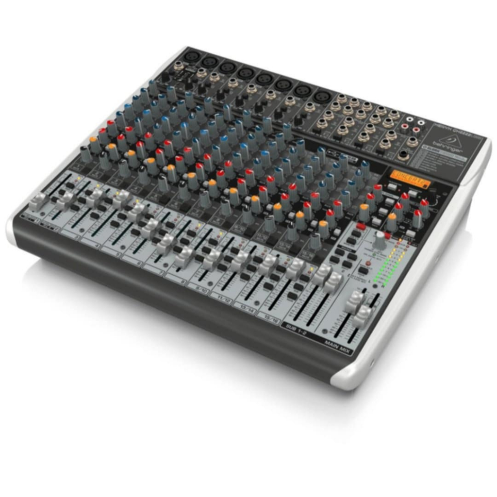 BEHRINGER XENYX QX2222USB มิกเซอร์ อนาล็อก 22-Input 2/2-Bus