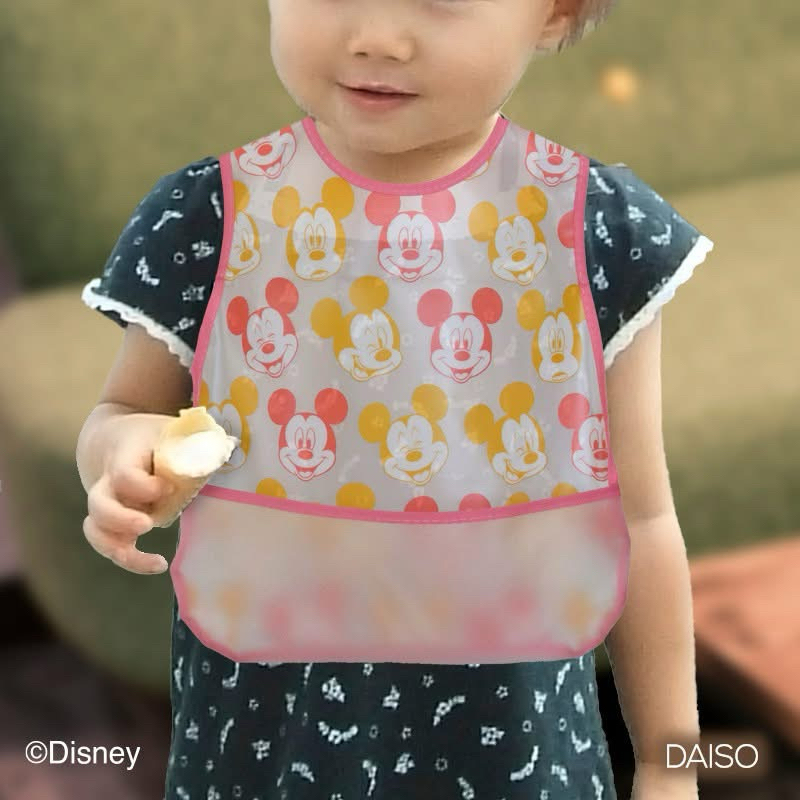 ผ้ากันเปื้อนเด็ก บิ๊บ   ปลอดภัยสำหรับเด็ก   Meal Apron Bib สินค้าจากญี่ปุ่น Disney ราคา ถูกที่สุด ดีลบีเคเค แกลเลอรีภาพที่ 3