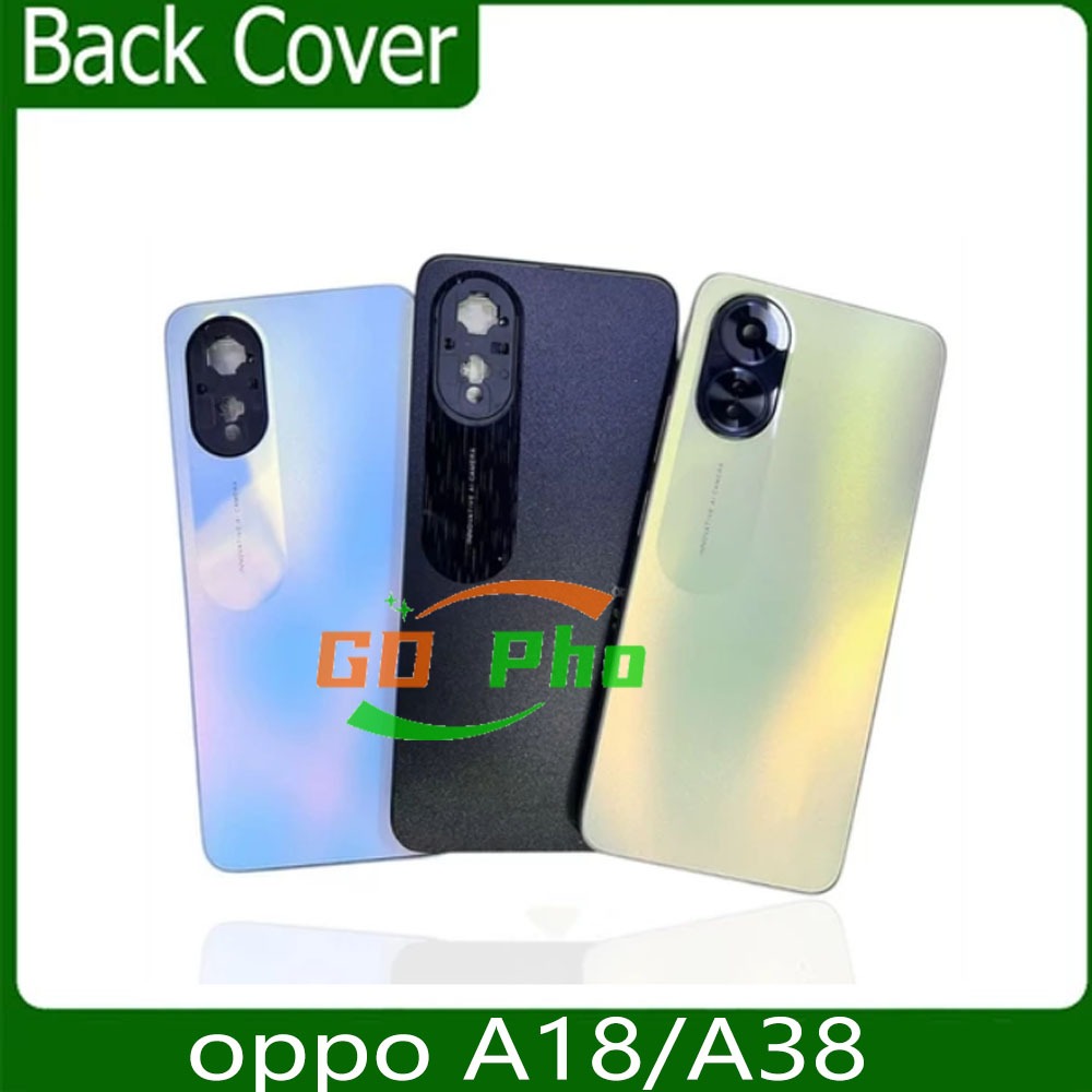ฝาหลัง oppo A18/A38 ฝาหลัง Battery Back Cover for oppo A18/A38 พร้อมเครื่องมือ