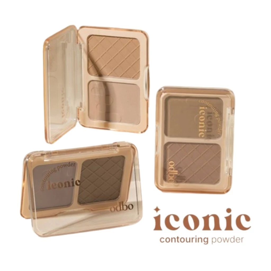 Odbo iconic contouring powder OD1323 โอดีบีโอ ไอโคนิค คอนทัวร์ริ่ง พาวเดอร์ thumbnail 7