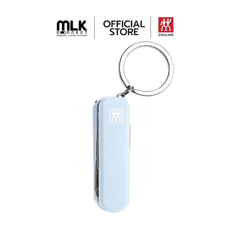 ZWILLING  มีดพับเอนกประสงค์ สเตนเลสสตีล 60 มม. สี Blue N42450115