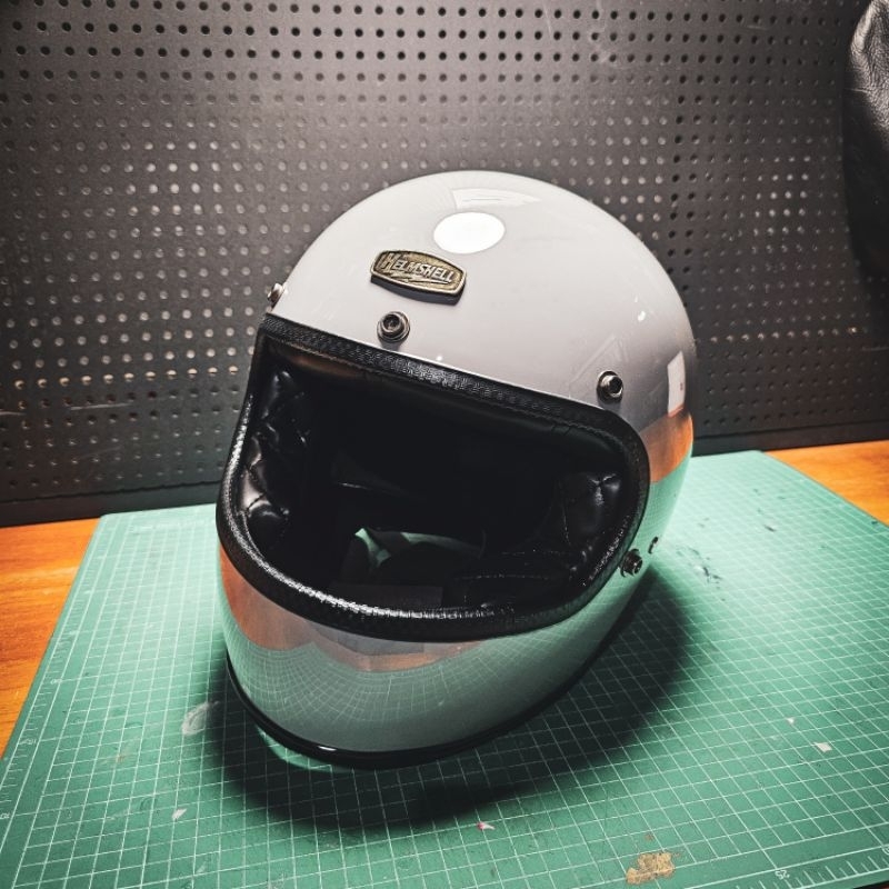 NIGHTSTER หมวกกันน็อคเต็มใบสไตส์โอสคูล ร้าน Helmshell x Mototwist BKK - รูปที่ 5