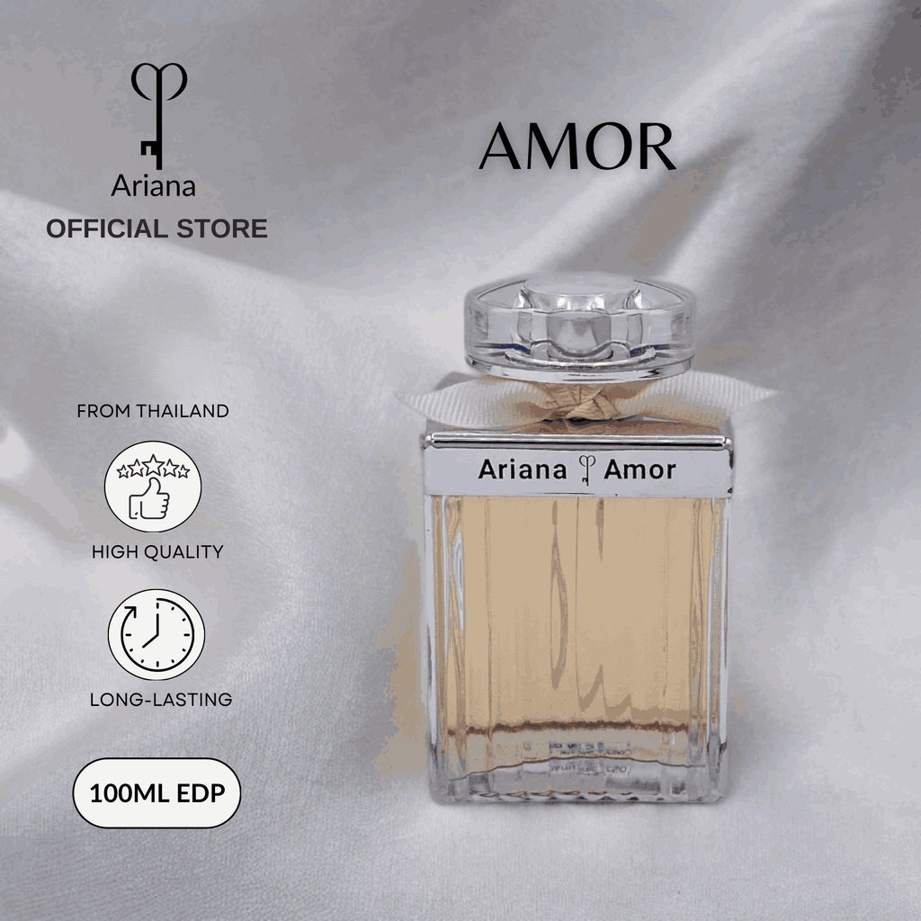 Ariana Amor 100ml น้ำหอม EDP Flower Rose Youth