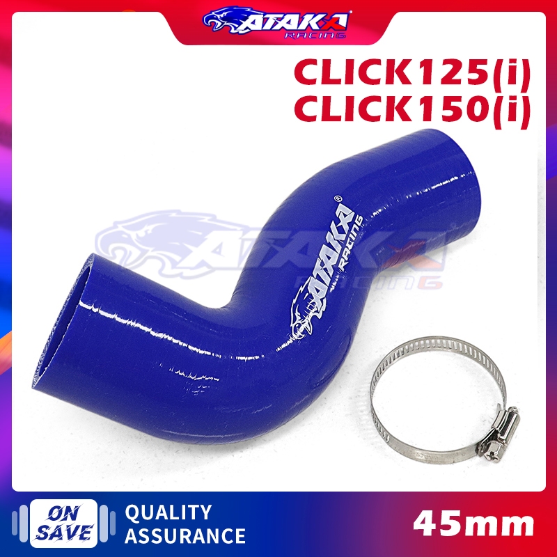ATAKA ท่อยาง สำหรับ FOR HONDA CLICK125 CLICK150 CLICK125i CLICK150i 45MM สินค้าพร้อมส่งในไทย
