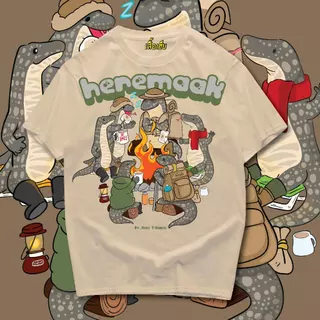 (🔥พร้อมส่งเสื้อเฮีย🔥) เสื้อ heremaak มีทั้งขาวและดำ cotton 100%