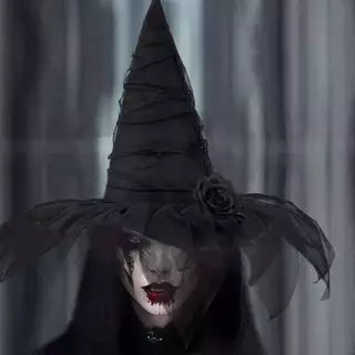 📍ส่งจากกรุงเทพ📍 Halloween หมวกฮาโลวีน หมวกแม่มด พ่อมด พร้อมส่งไว