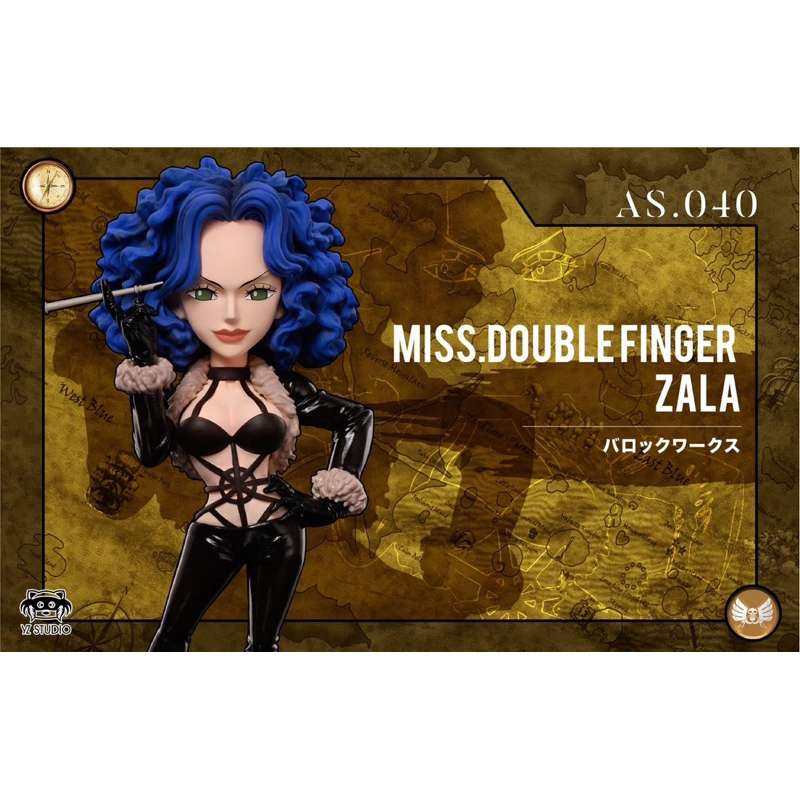 Resin WCF One Piece - Miss Doublefinger(Zala) by YZ Studio