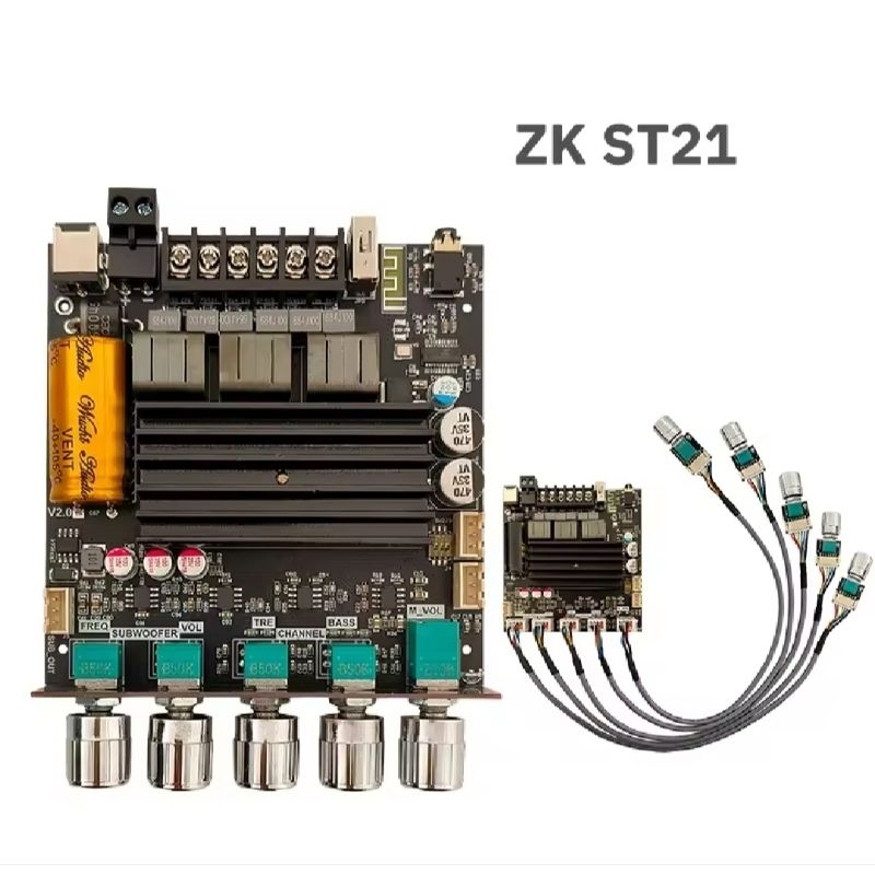 แอมจิว zk st21 กำลังขับ400w