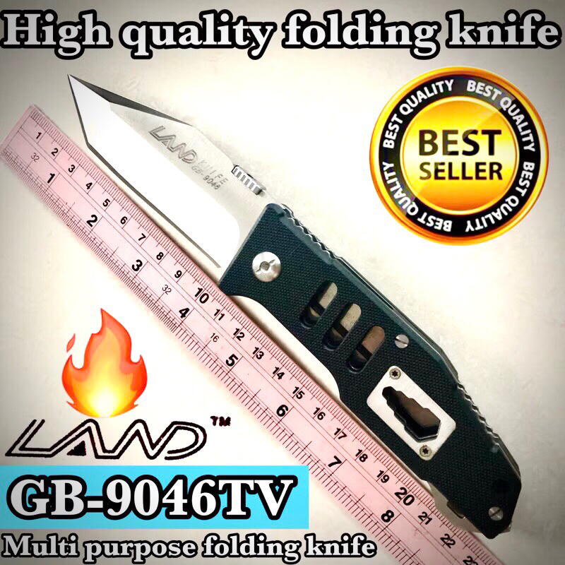 High quality folding knife Land GB-9046TV for collection and camping 🏕️