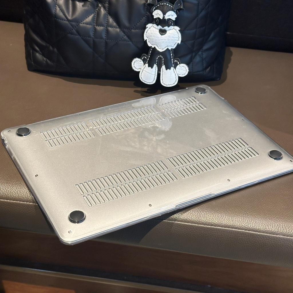 Shesell พร้อมส่ง✨เคส macbook(ผิวด้าน) บ้านน้องหมาน่ารัก M4 Air15 Air13/Pro13นิ้ว เคสสำหรับแมคบุ๊คใส