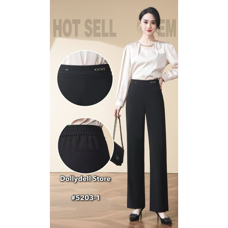 5203-1 กางเกง Dolly Dell ทรงตรง