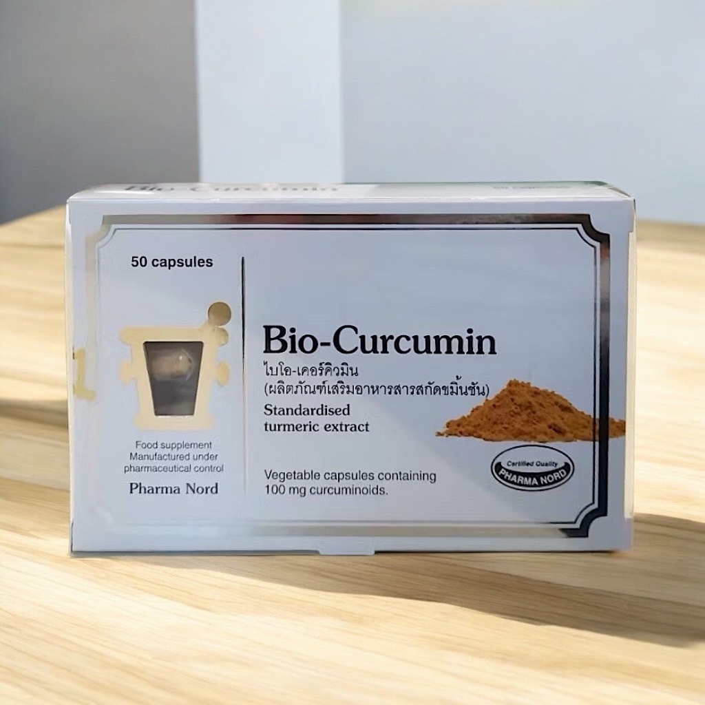 Bio-Curcumin 400 mg By Pharma Nord สารสกัดขมิ้นชัน กล่อง 50 แคปซูล