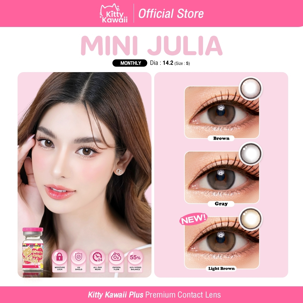 Kitty Kawaii Contact Lens : Mini Julia - คอนแทคเลนส์รายเดือนคิตตี้ คาวาอิ พัส