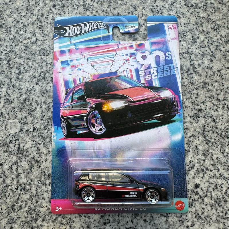 รถเหล็ก Hotwheels Honda Civic EG6