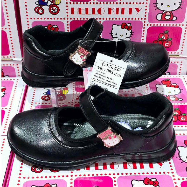 ✨KTL-529คลิปล็อค💖รองเท้านักเรียนคิตตี้รองรับอุ้งเท้า Arch Support