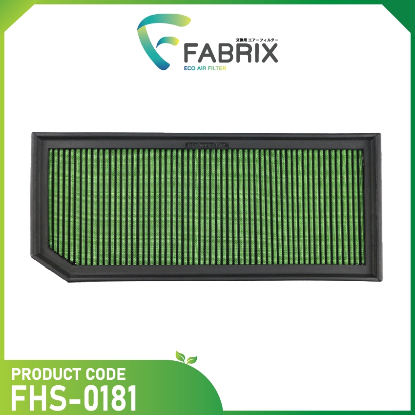 FABRIX ECO (G2) กรองอากาศรถยนต์ ( Quattro TT A3 S3 X-Bow Altea Leon Toledo EOS Golf GTI Jetta Passat