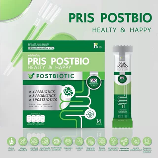 [ลด100ในไลฟ์] PRIS POSTBIO พริส โพสไบโอ พรีไบโอติก โพรไบโอติก โพสไบโอติกเกาหลี แบบกรอกปาก Woma วูม่า 10Pro