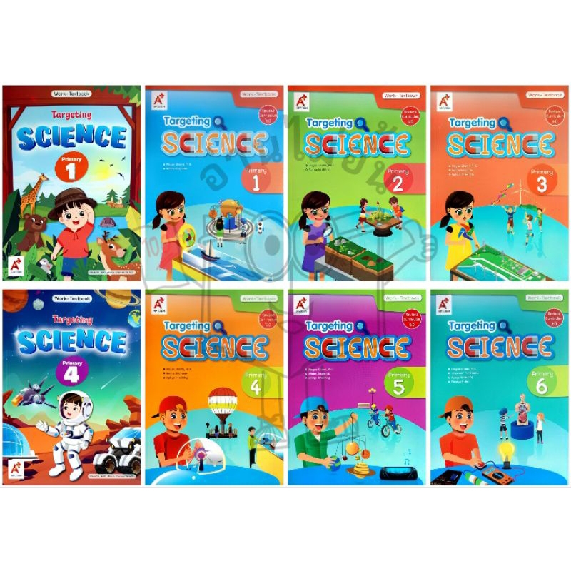 อจท. Targeting Science Work-Textbook Primary 1-6 /อักษรเจริญทัศน์