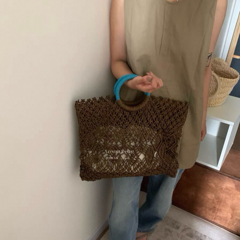 𝐒𝐚𝐫𝐚𝐡 𝐁𝐞𝐚𝐜𝐡 𝐁𝐚𝐠 🪐🧺- (Preorder14day)