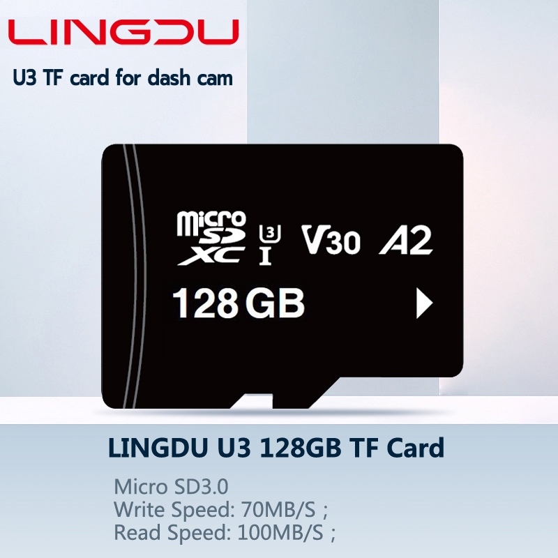 class 10 micro sd card บัตรพิเศษสำหรับเครื่องบันทึกการขับขี่ 64GB/128GB U3/V30/A2 TF Cards