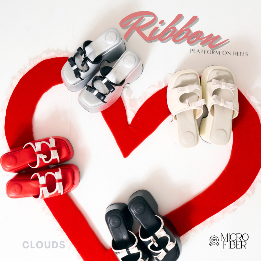 Cloudshoes.official : Ribbon Platform on heels