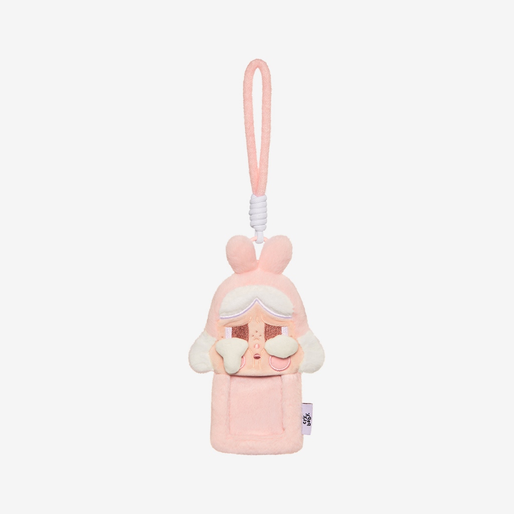 (โค้ดแฟชั่นลด30%) [กล่องสุ่ม] กระเป๋าใส่บัตร พวงกุญแจ : POP MART CRYBABY Crying Again Series-Card Holder Blind Box