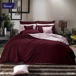 Facino ชุดผ้าปูที่นอน 3.5 ฟุต 3 ชิ้น + ผ้านวมขนาด60"X80" SOLID ULTRA SOFT